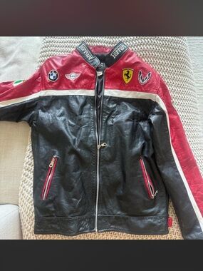 Vintage Ferrari Leather jacket
